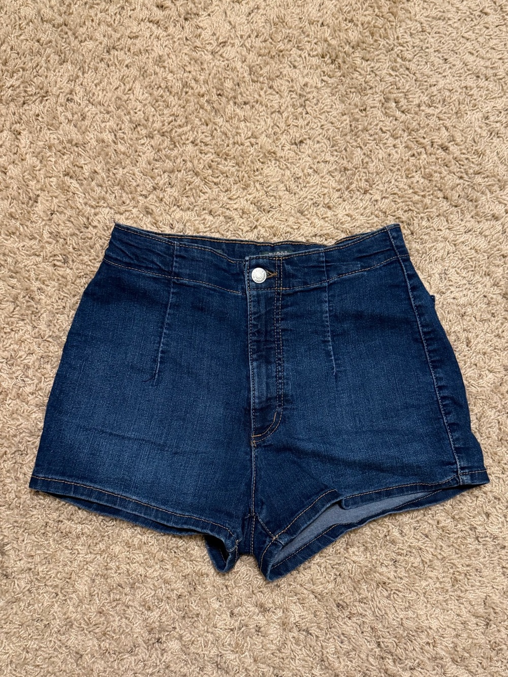 wild fable High-Rise Dark Indigo Denim Shorts